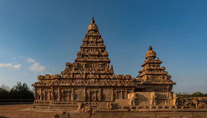 Blog images - 2025 - Shore Temple Dravidian style Mahabalipuram