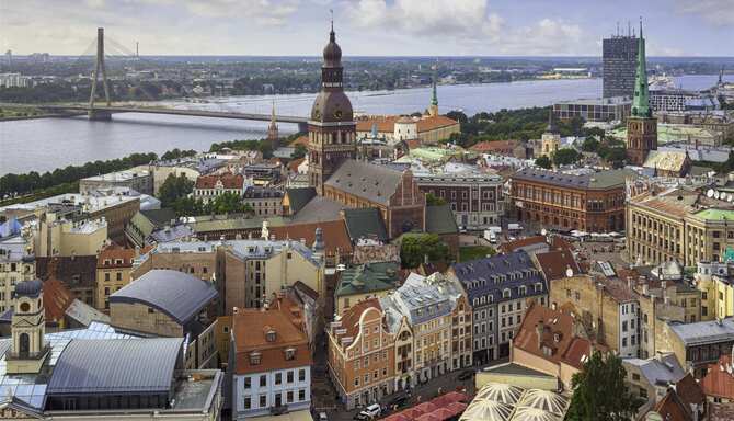 Blog images - 2025 - Central Riga where history meets modernity