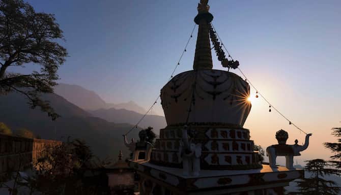 Blog images - 2025 - Stupa in Lhagyal Ri India