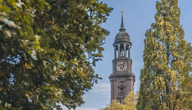 Blog images - 2025 - What to Visit in Hamburg Destination Hamburg Bell tower of St Michaels Church