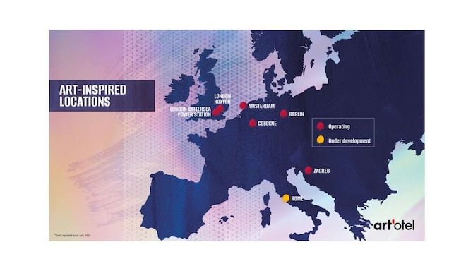 Corporate - About Us - Art otel Location Map 24