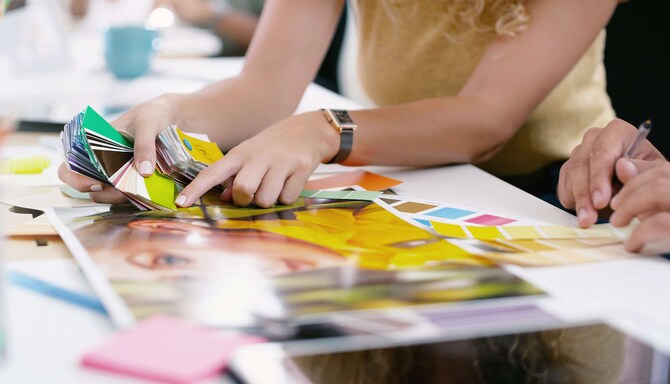 Corporate – Procurement - Colour swatches