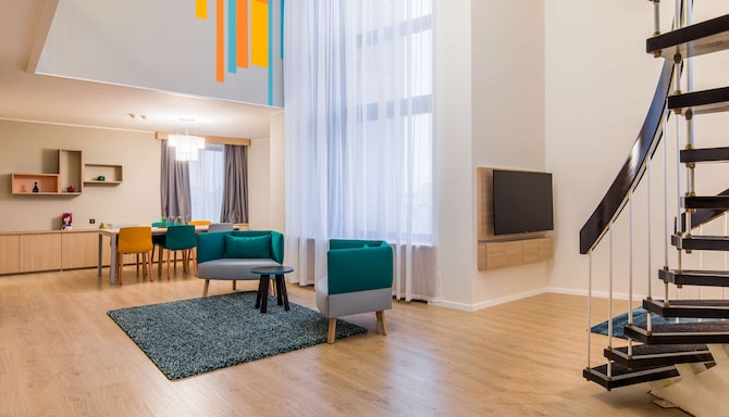Park Inn by Radisson, Pribaltiyskaya St Petersburg - люкс Duplex