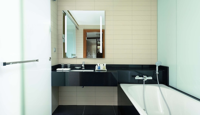 Cosmos Selection Moscow Sheremetyevo Airport Hotel, a member of Radisson Individuals - Executive Room bathroom