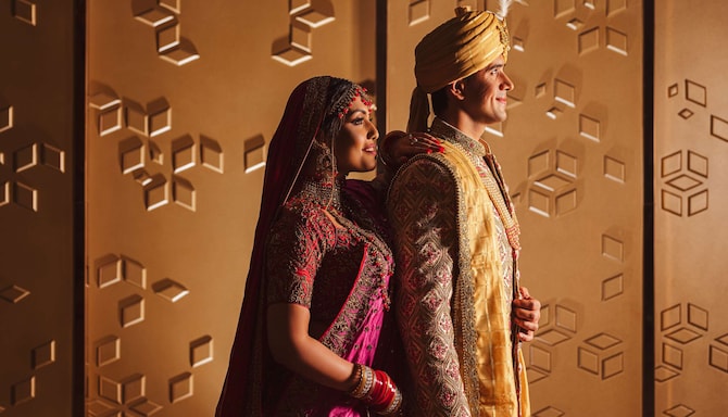 Country Inn and Suites By Radisson, Kota - Indian wedding Couple moments