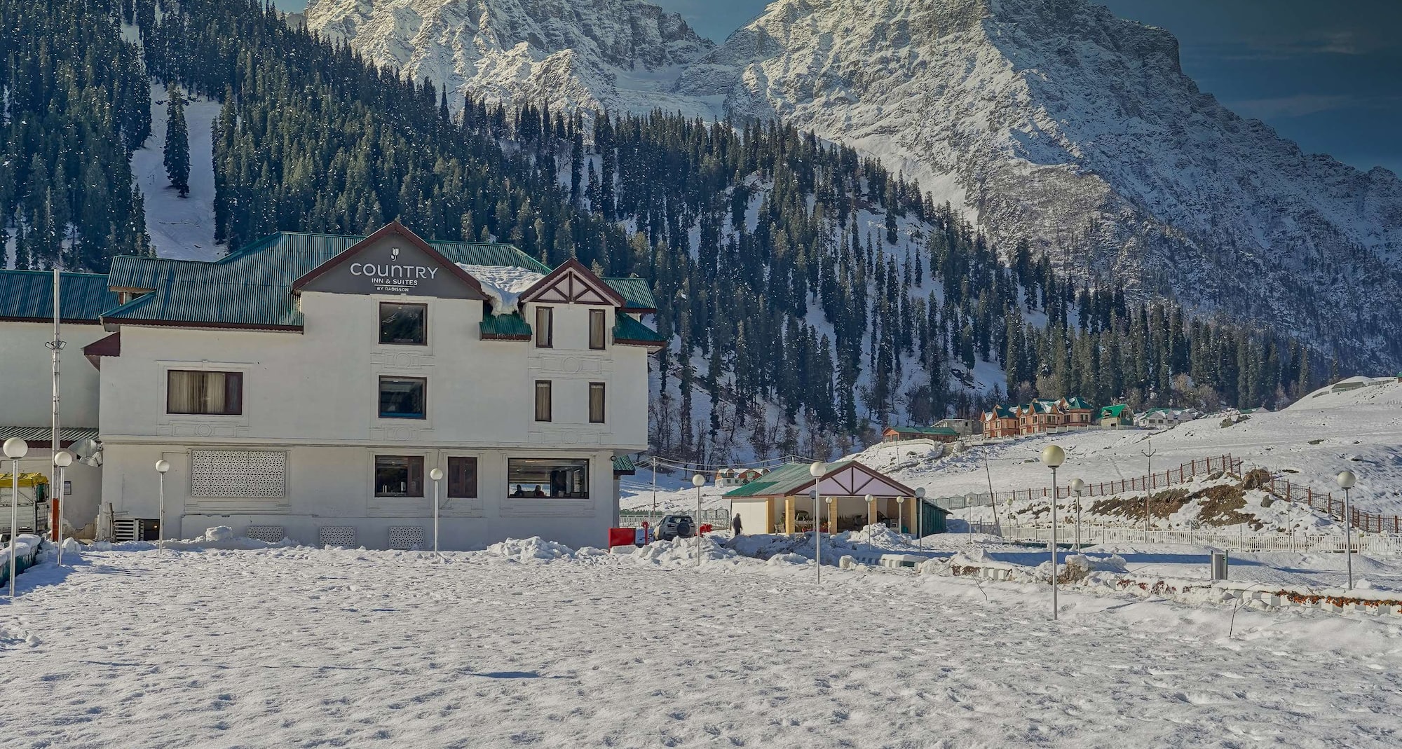 Country Inn & Suites by Radisson, Sonamarg - Exterior in winter