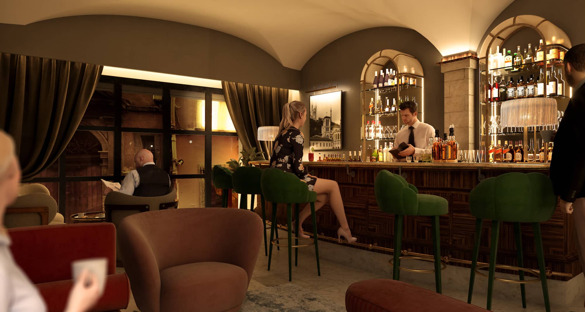 Cour des Loges Lyon, Radisson Collection Hotel - Bar