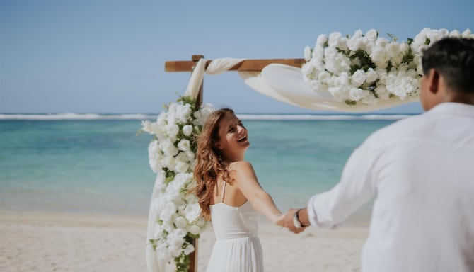 Crystals Beach Resort Belle Mare, a member of Radisson Individuals - Wedding