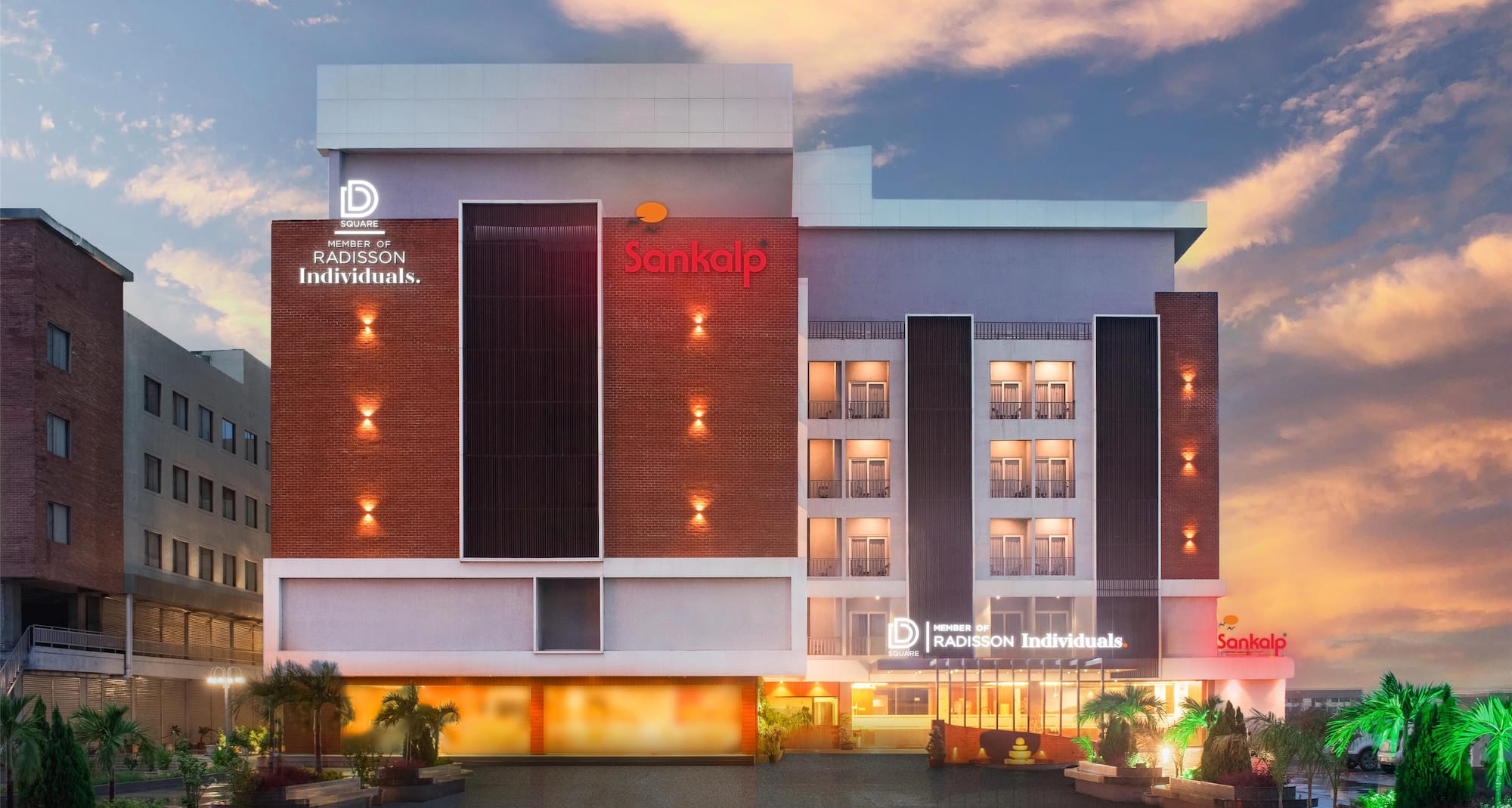 D Square Hotel Kevadia, a member of Radisson Individuals - Facade