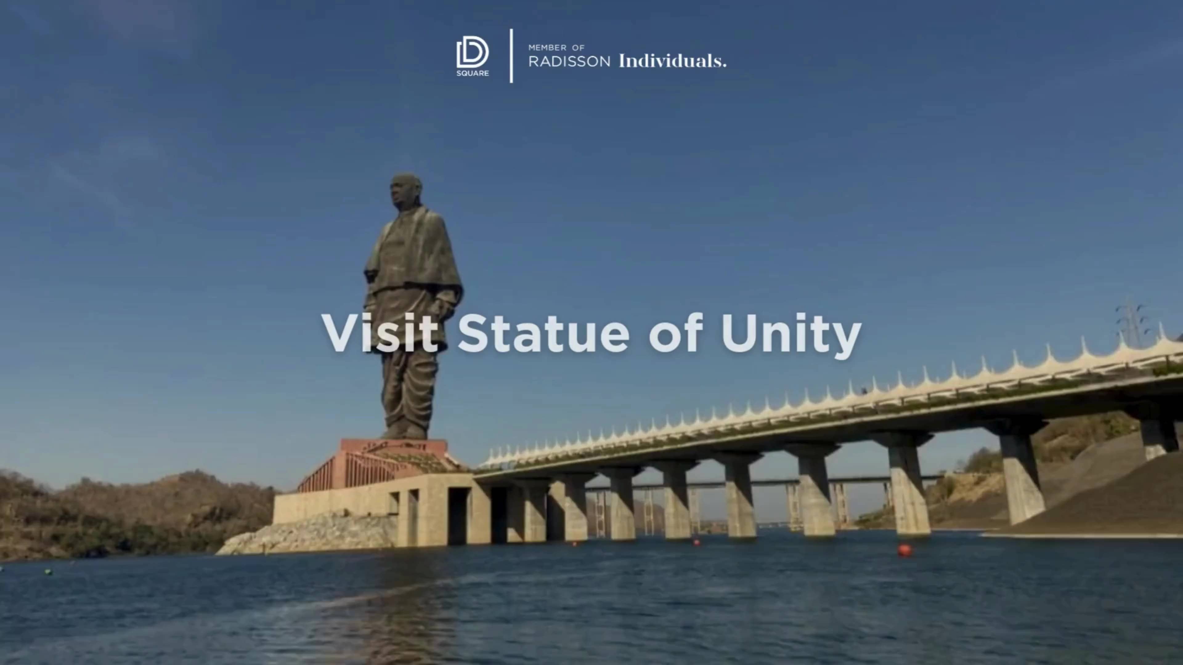 D Square Statue of Unity Kevadia, a member of Radisson Individuals - Hotel Video
