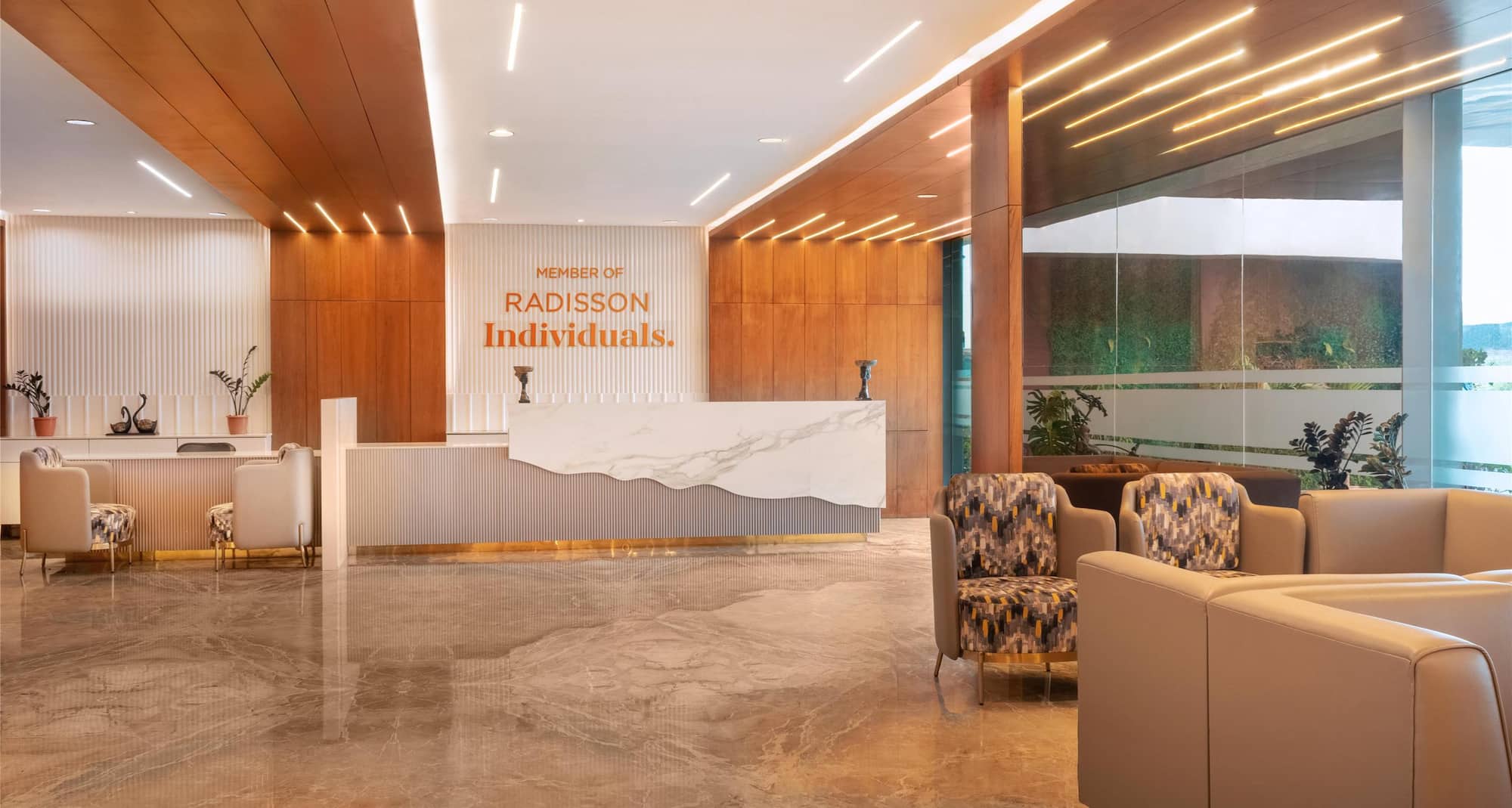 D Square Statue of Unity Kevadia, a member of Radisson Individuals - Reception