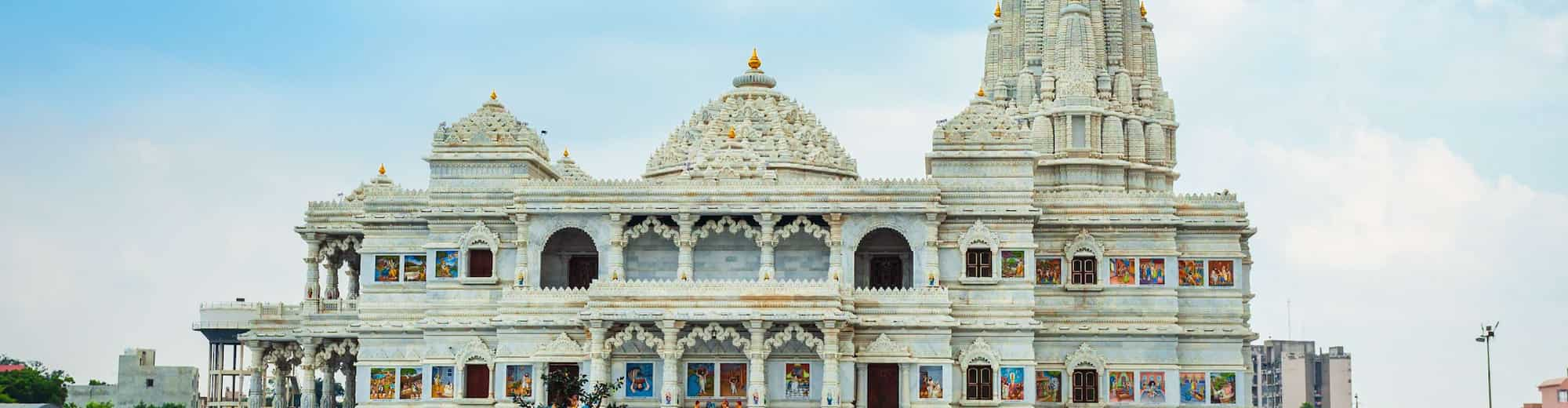 Destination Pages - Prem Mandir Krishna Temple, Vrindavan, India