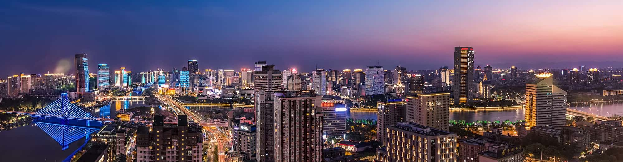 Destination Pages - APAC - City view of Ningbo China