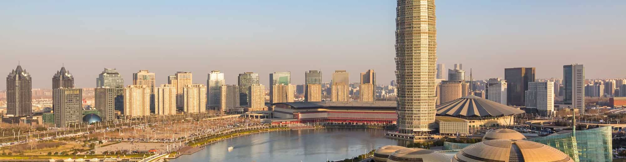 Destination Pages - APAC - City view in Zhengzhou China