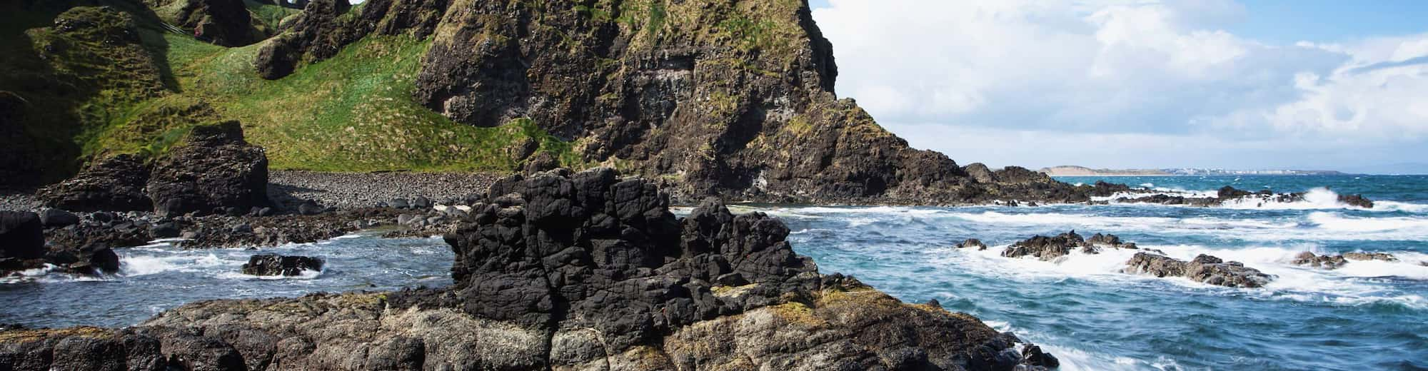 Pagine sulla destinazione - Castello di Dunluce in Irlanda