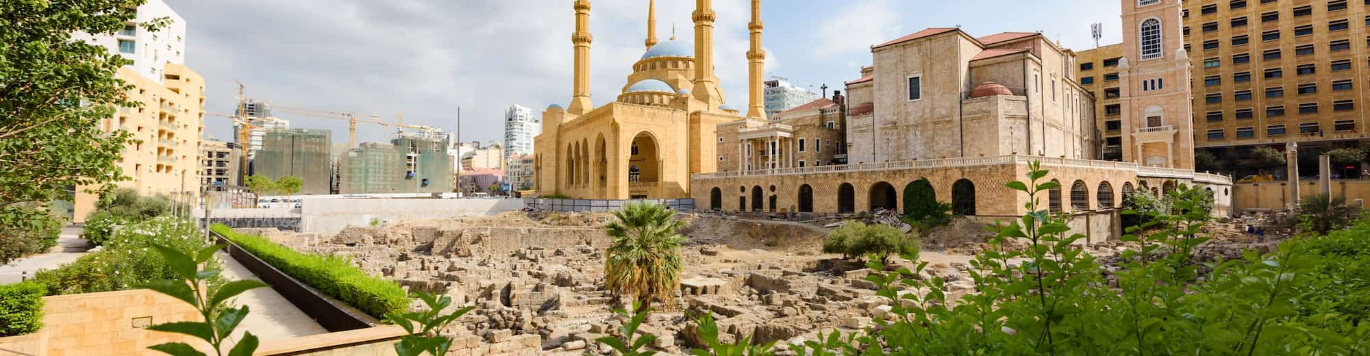 Reiseziel-Seiten – Moschee in Beirut