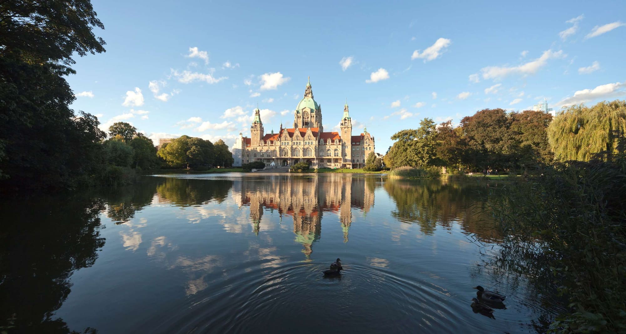 Reiseziel-Seiten – Neues Rathaus in Hannover