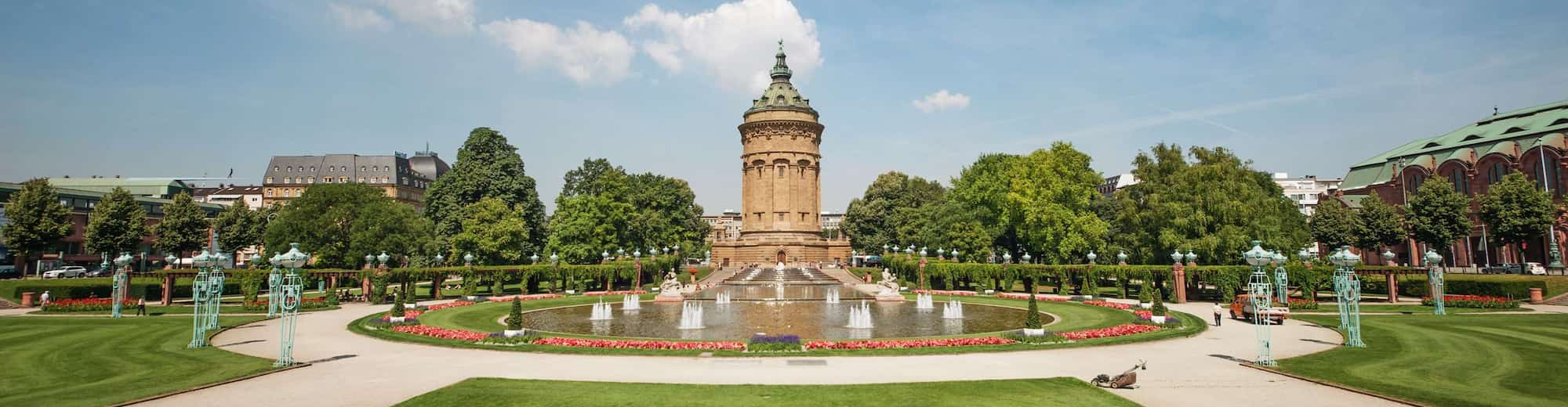 Reiseziel-Seiten – Wasserturm in Mannheim