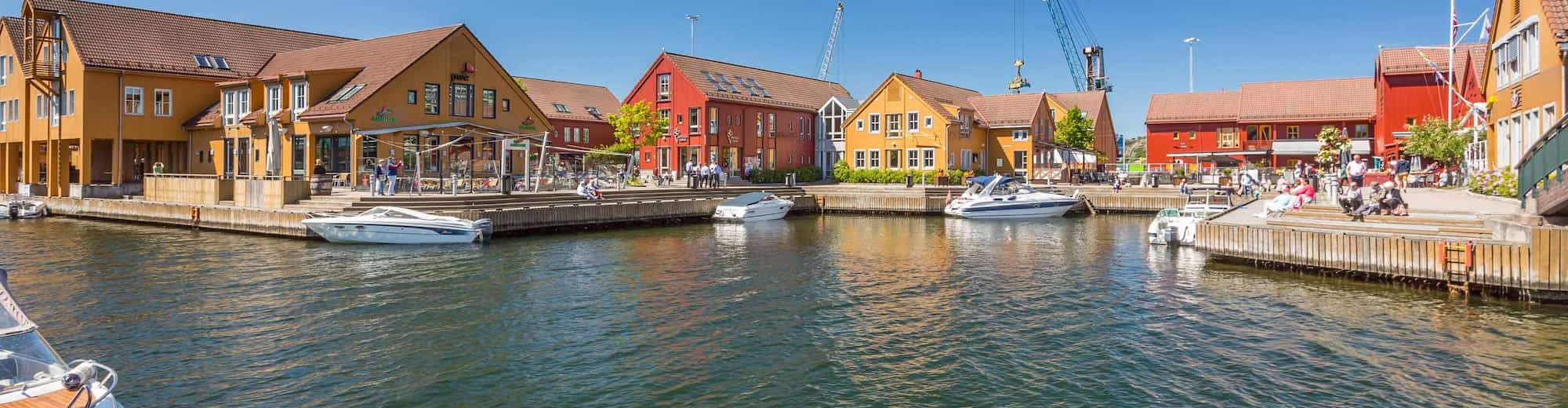 Reiseziel-Seiten – Hafen in Kristiansand