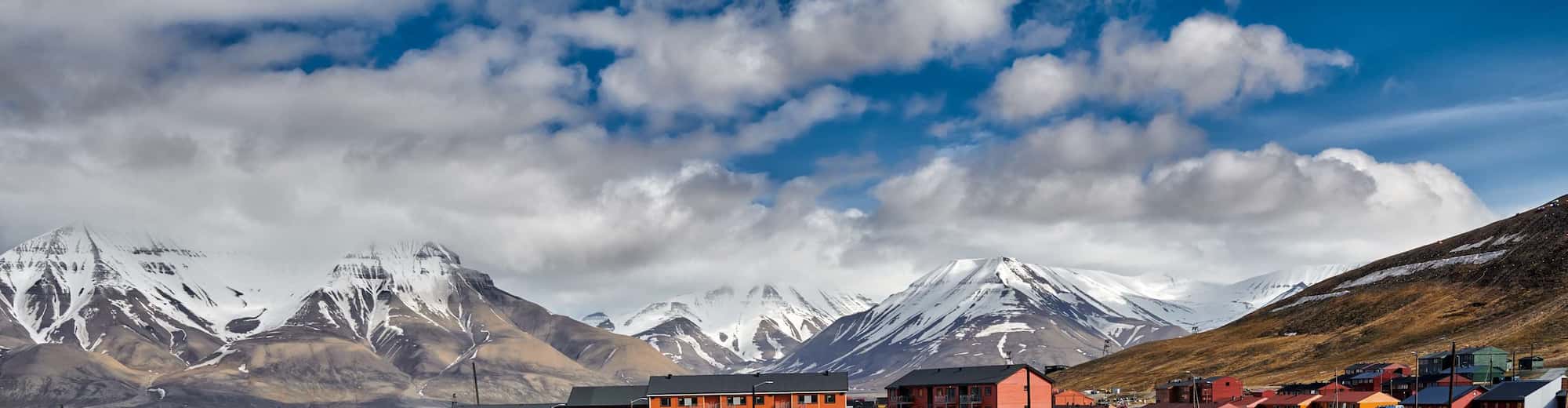 Destination Pages - Small Town Surrounded by Mountains, Longyearbyen