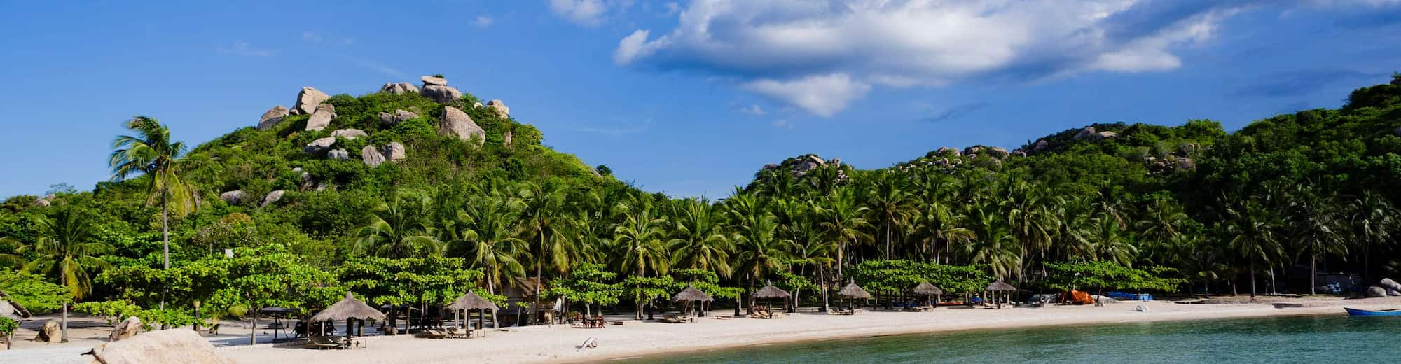 Reiseziel-Seiten - Strand in Cam Ranh