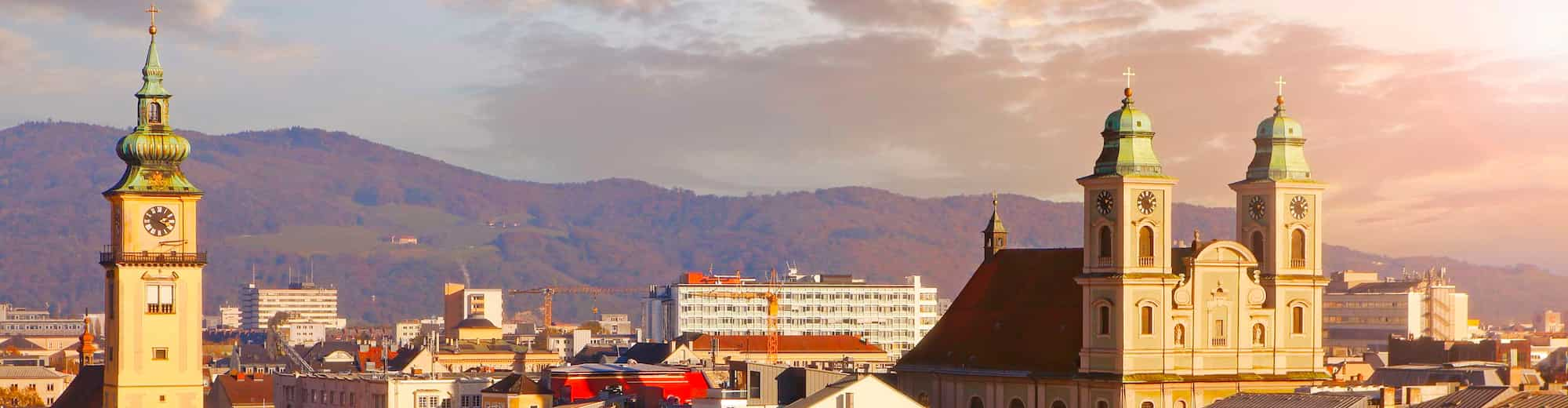 Reiseziel-Seiten - Linz, Österreich