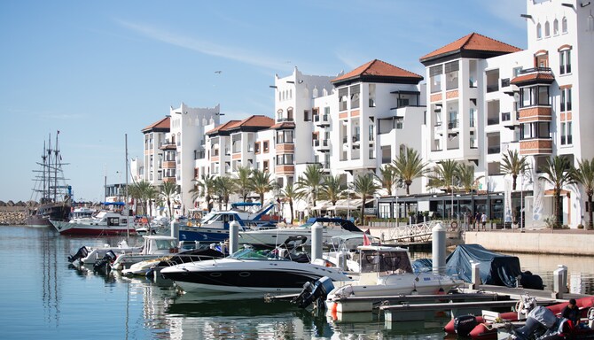 Reiseziel-Seiten - Agadir, Marokko