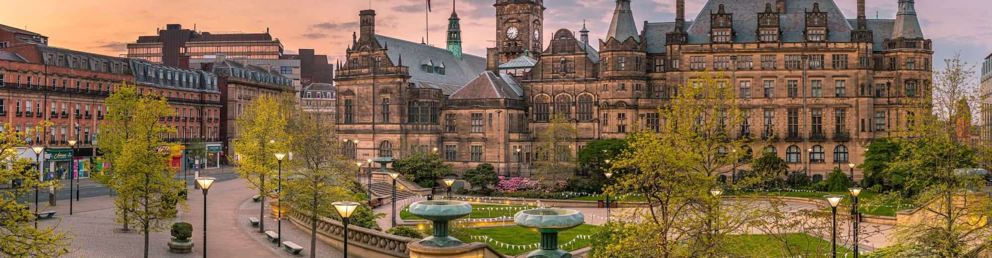 Reiseziel Seiten - Skandinavien und Benelux, Vereinigtes Königreich und Irland - Sheffield - Peace Gardens