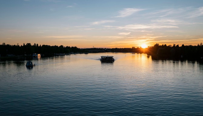 Summer night in Oulu