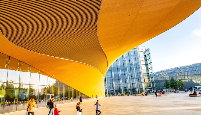 Oodi, Helsinki’s new Central Library, is a modern architectural gem