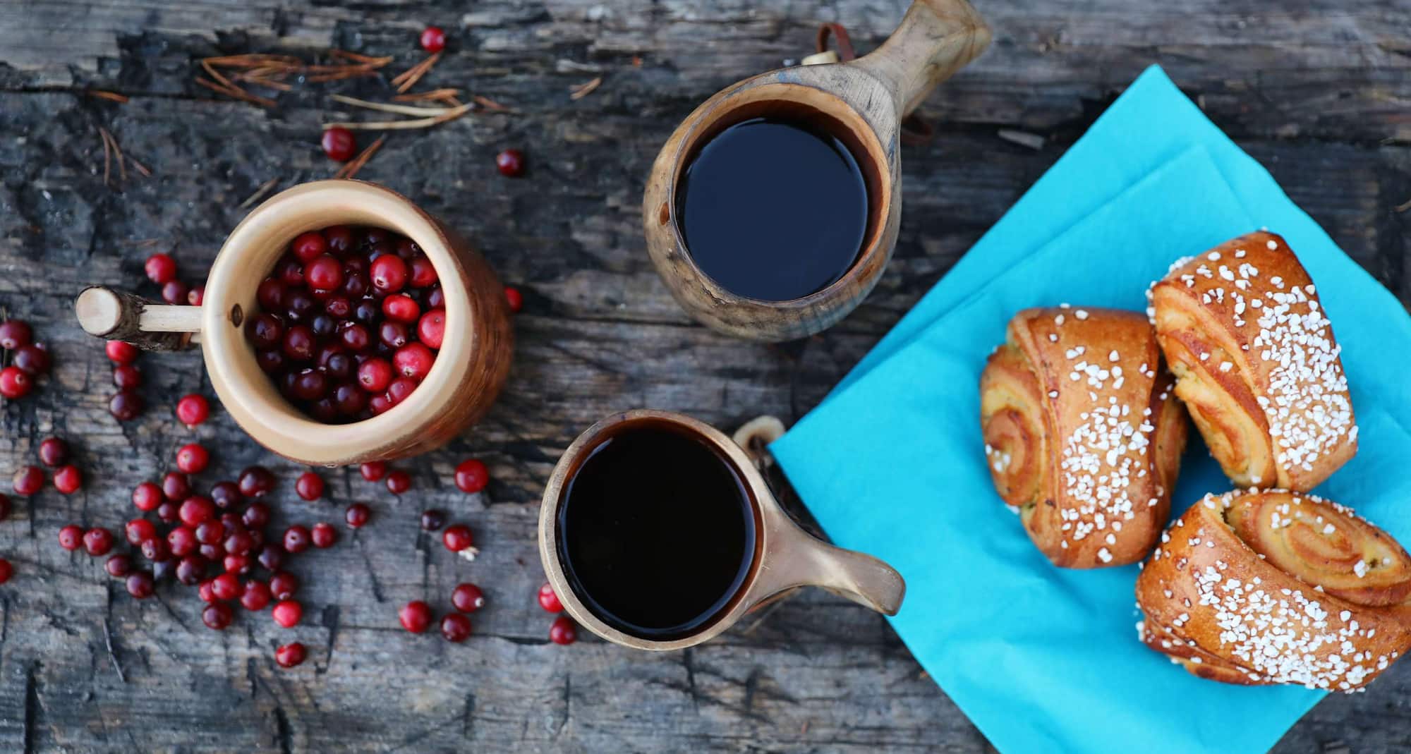 Campfire snacks in Finland