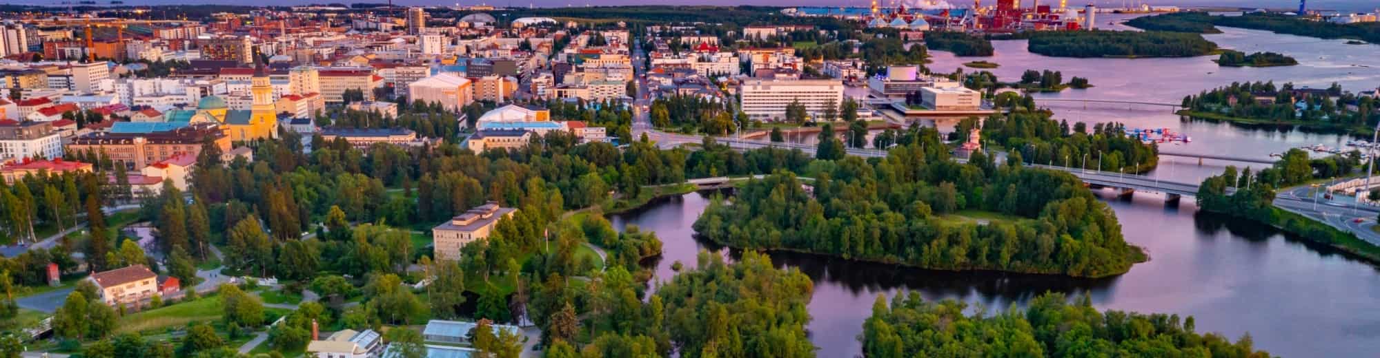 Destination Pages - Nordics and Benelux, UK and Ireland - Oulu Finland Hero