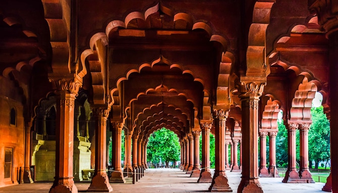 Destination Pages - web and app components - Culture Red Fort India
