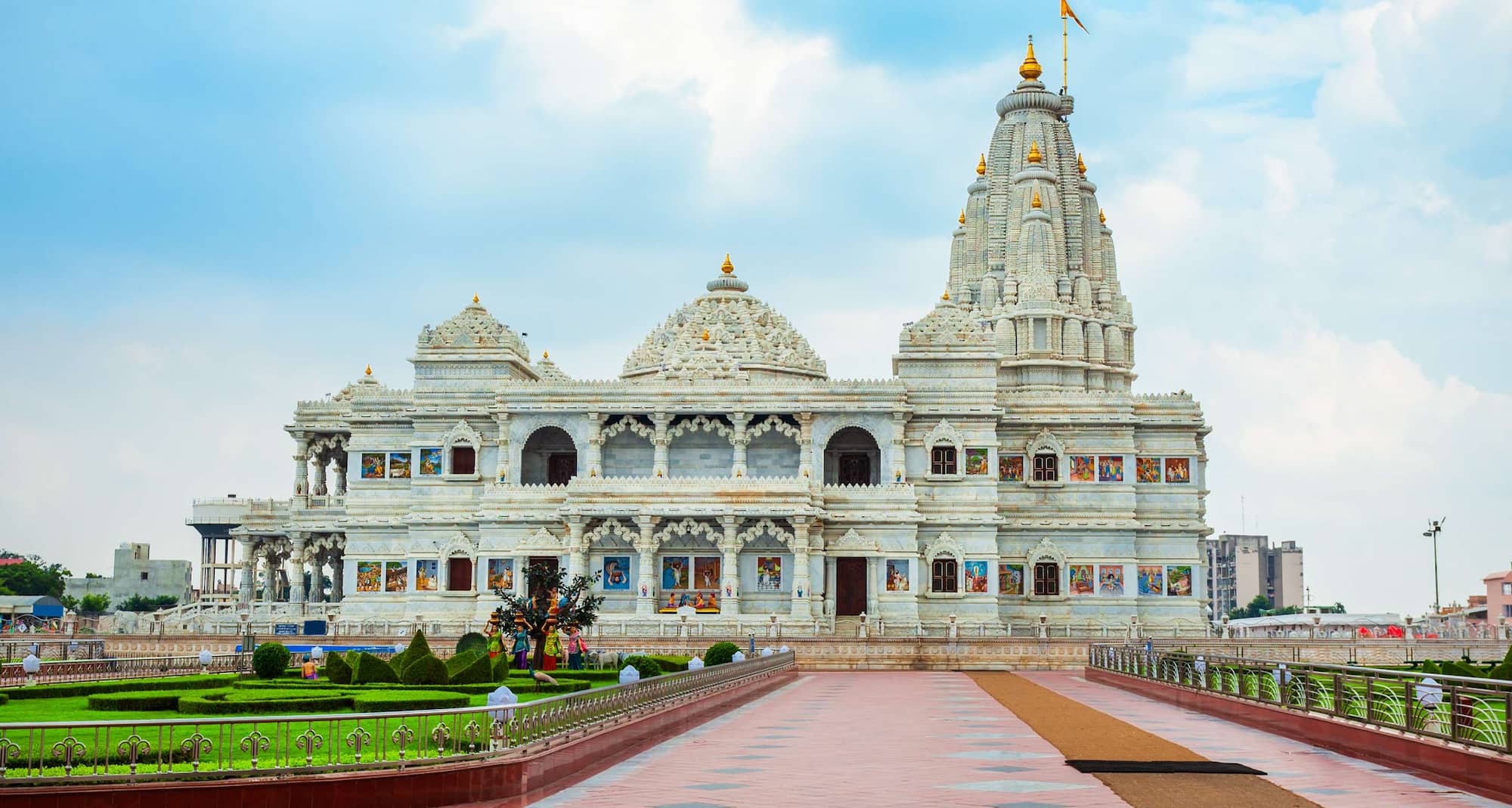 Destination Pages - Prem Mandir Krishna Temple, Vrindavan, India