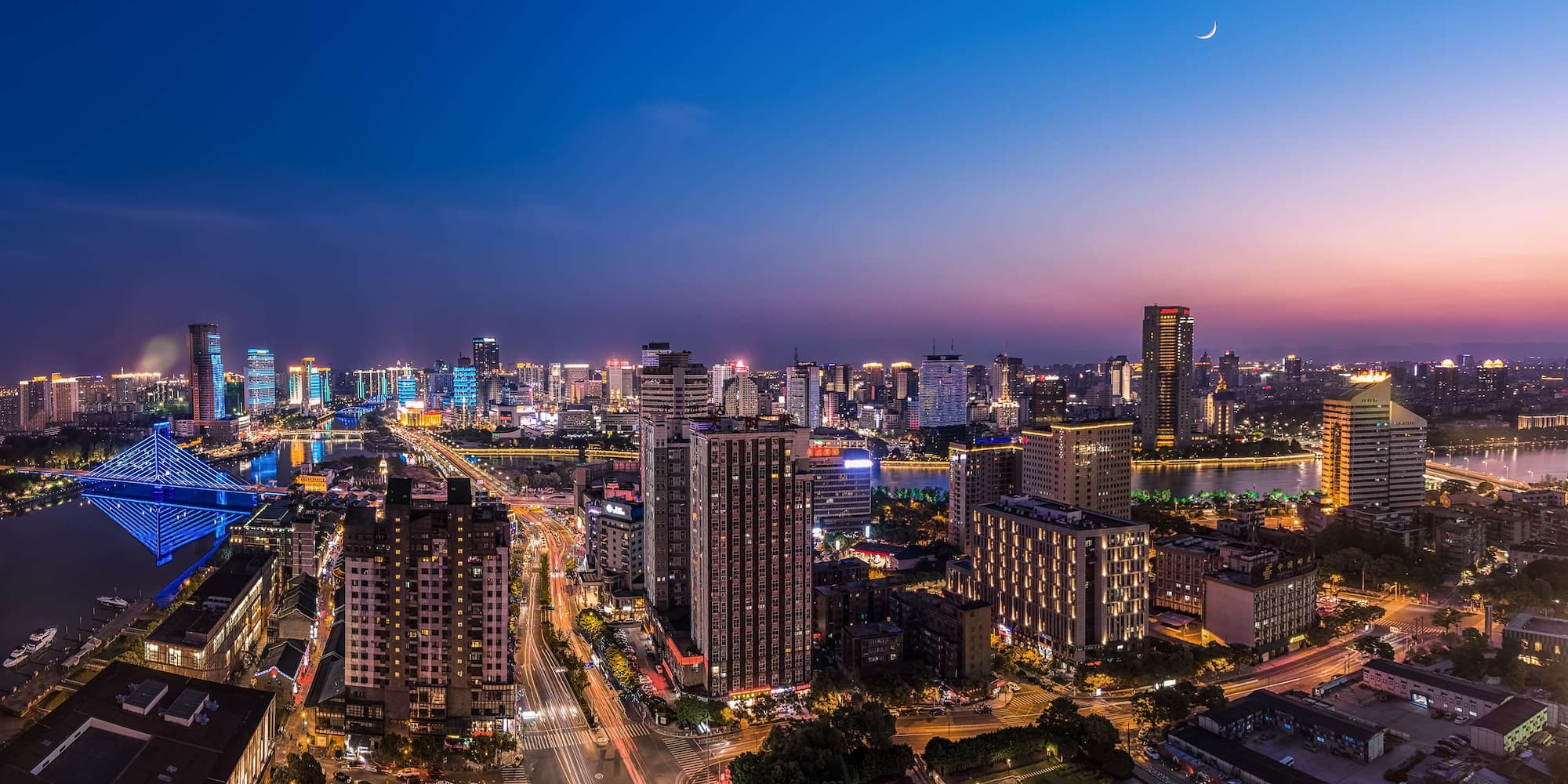 Destination Pages - APAC - City view of Ningbo China