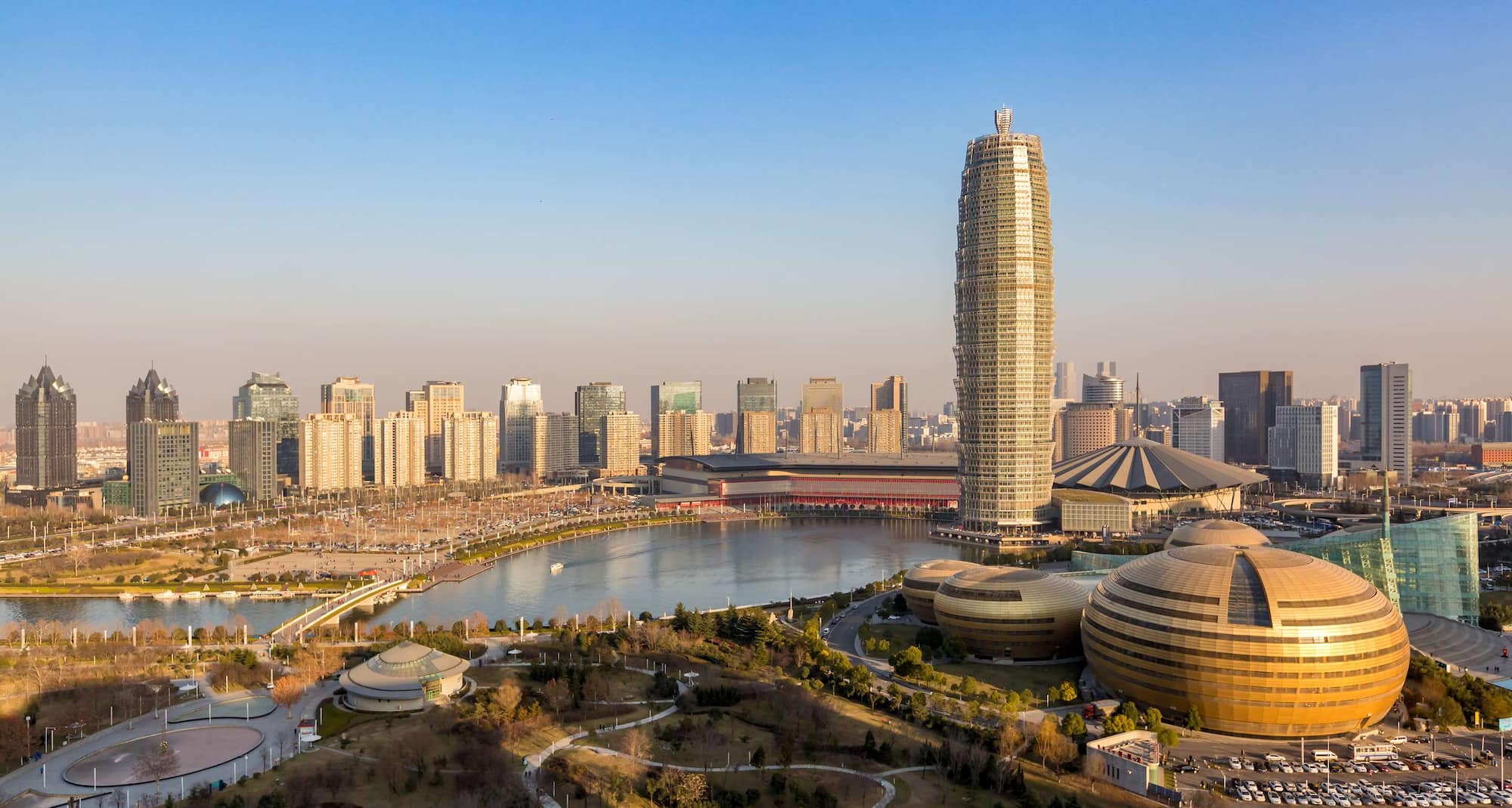 Destination Pages - APAC - City view in Zhengzhou China