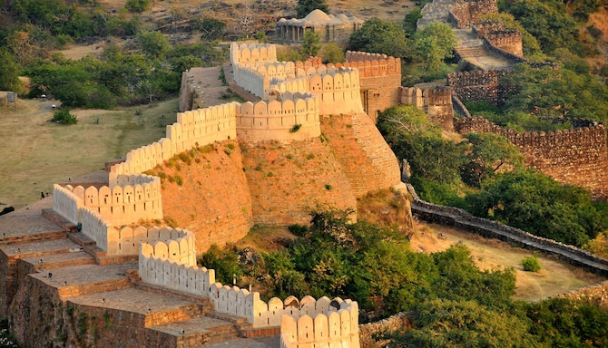 Matkakohdesivut - Kumbhalgarhin linnoitus, Intia
