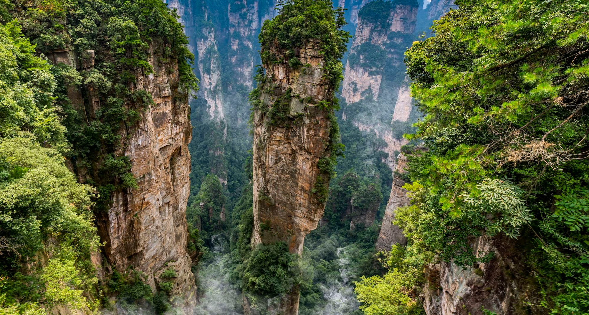 Hallelujah Mountains, Zhangjiajie, China