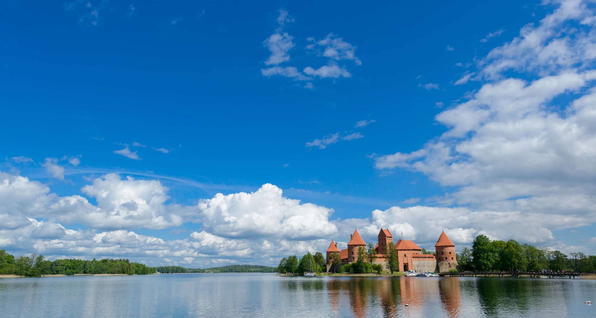 Destination Pages - Trakai Island Castle in Lithuania
