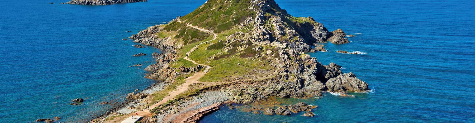Pagine sulla destinazione - Vista da Pointe de la Parata ad Ajaccio, in Corsica