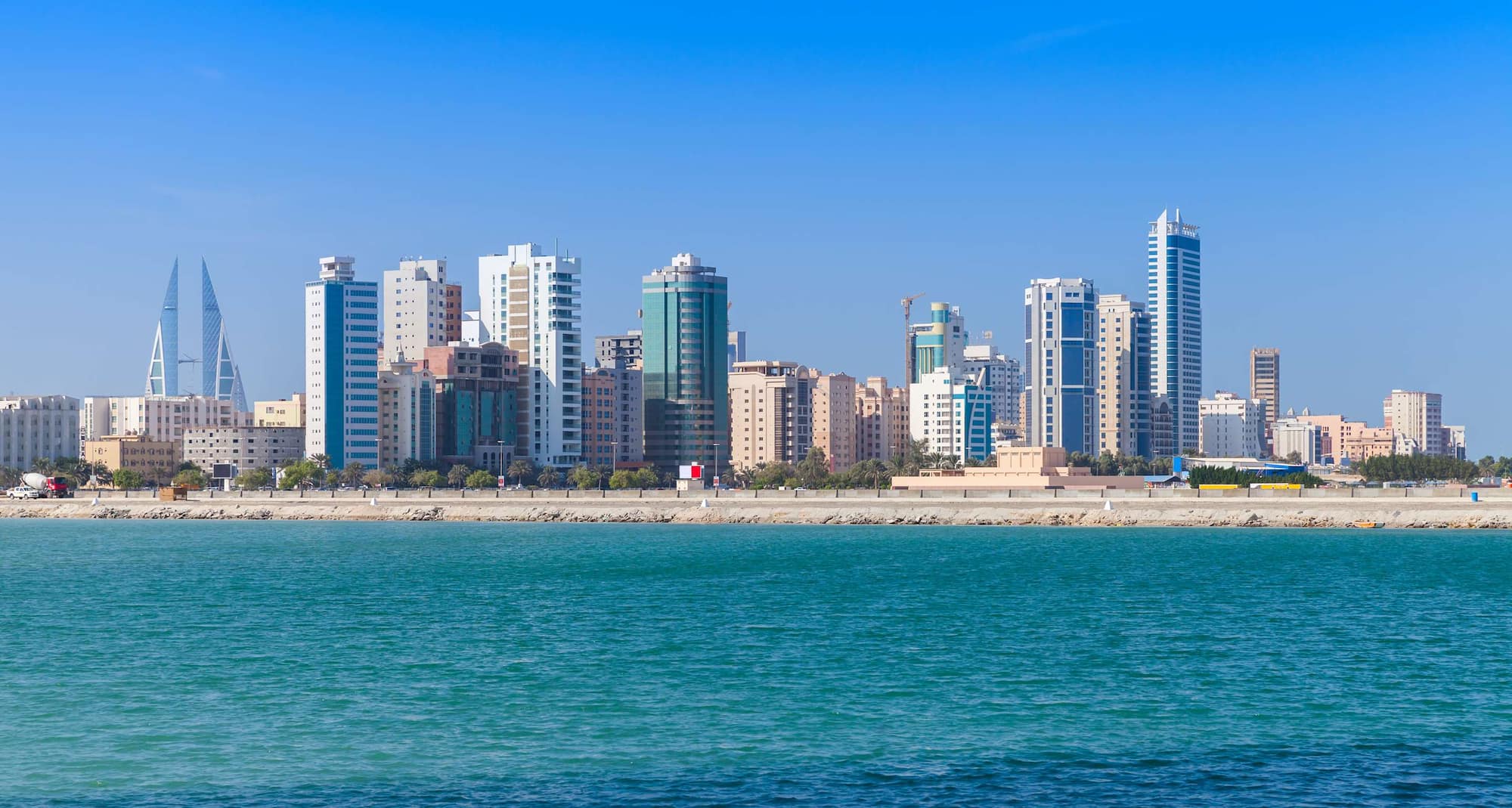 Destination Pages - Skyline in Bahrain