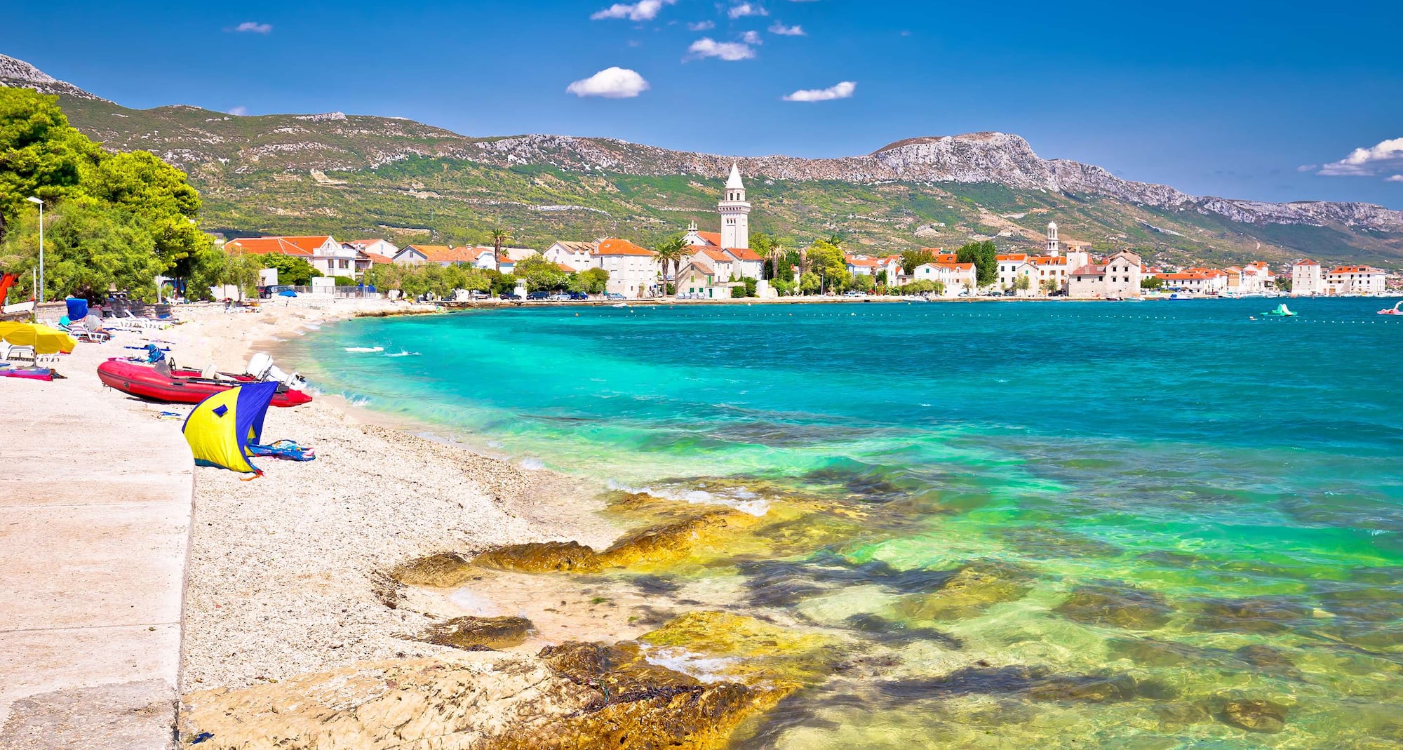 Destination Pages - Beach and mountains in Croatia