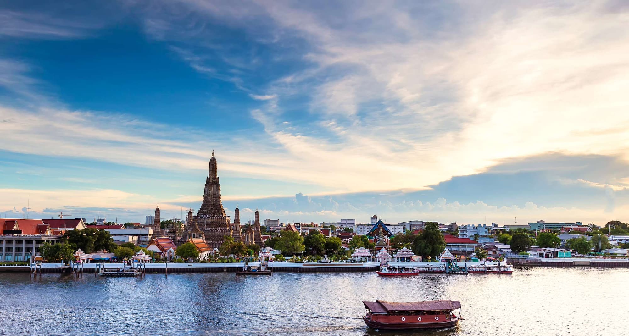 Destination Pages - City by the River in Thailand