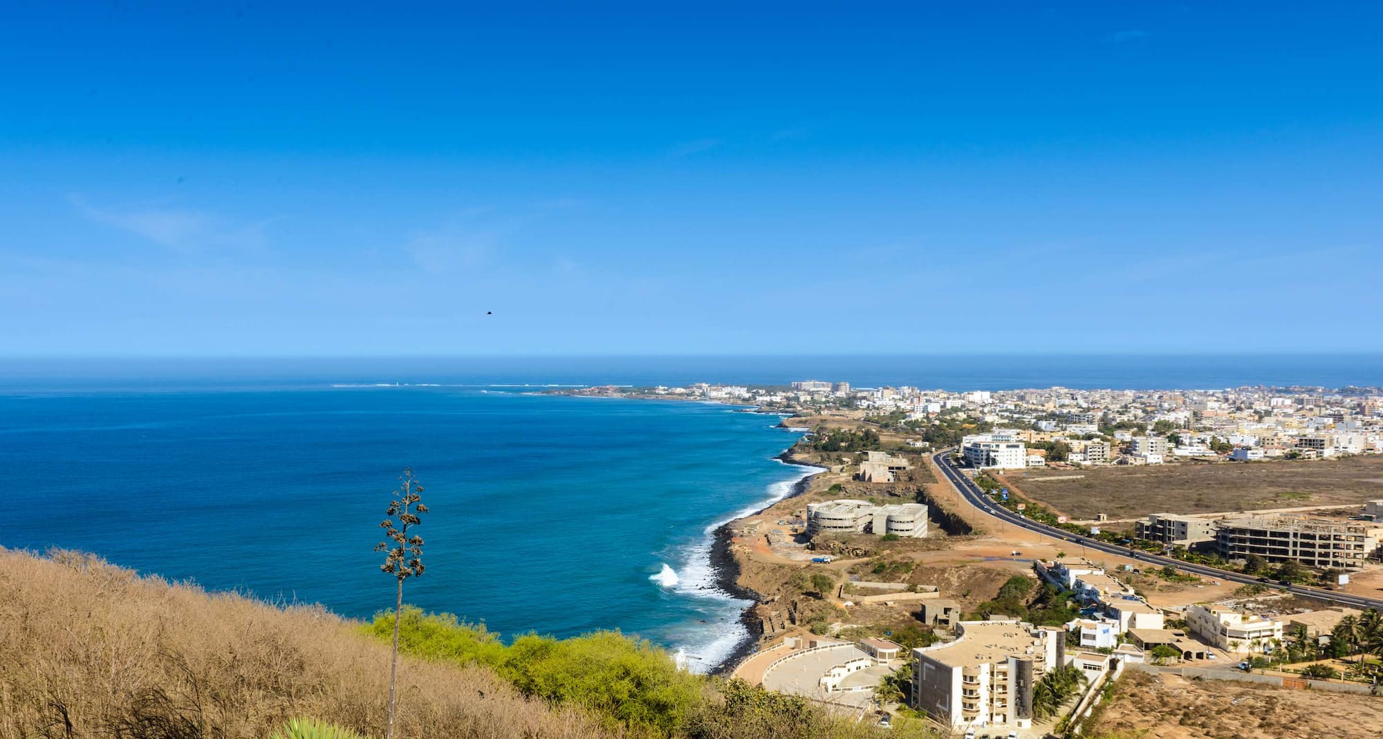 Destination Pages - Aerial City View of Senegal