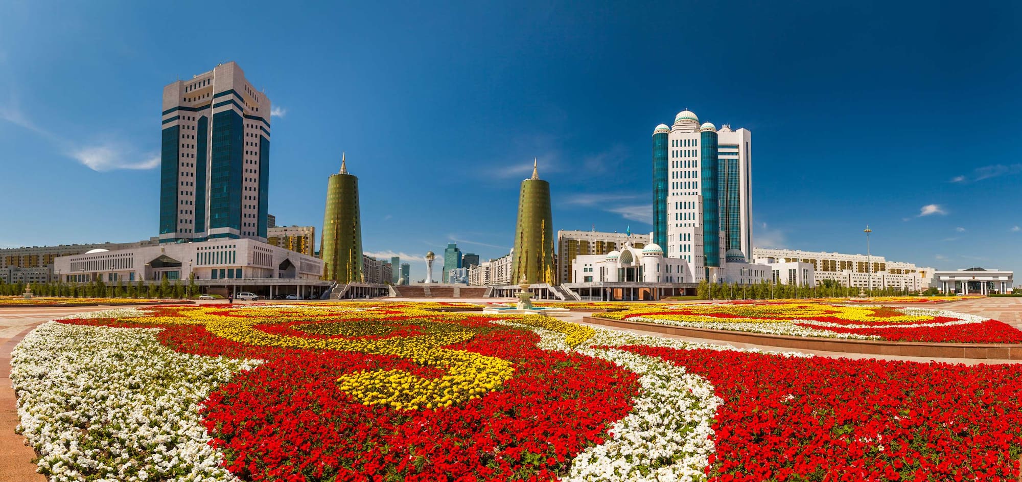 Destination Pages - Skyline in Kazakhstan