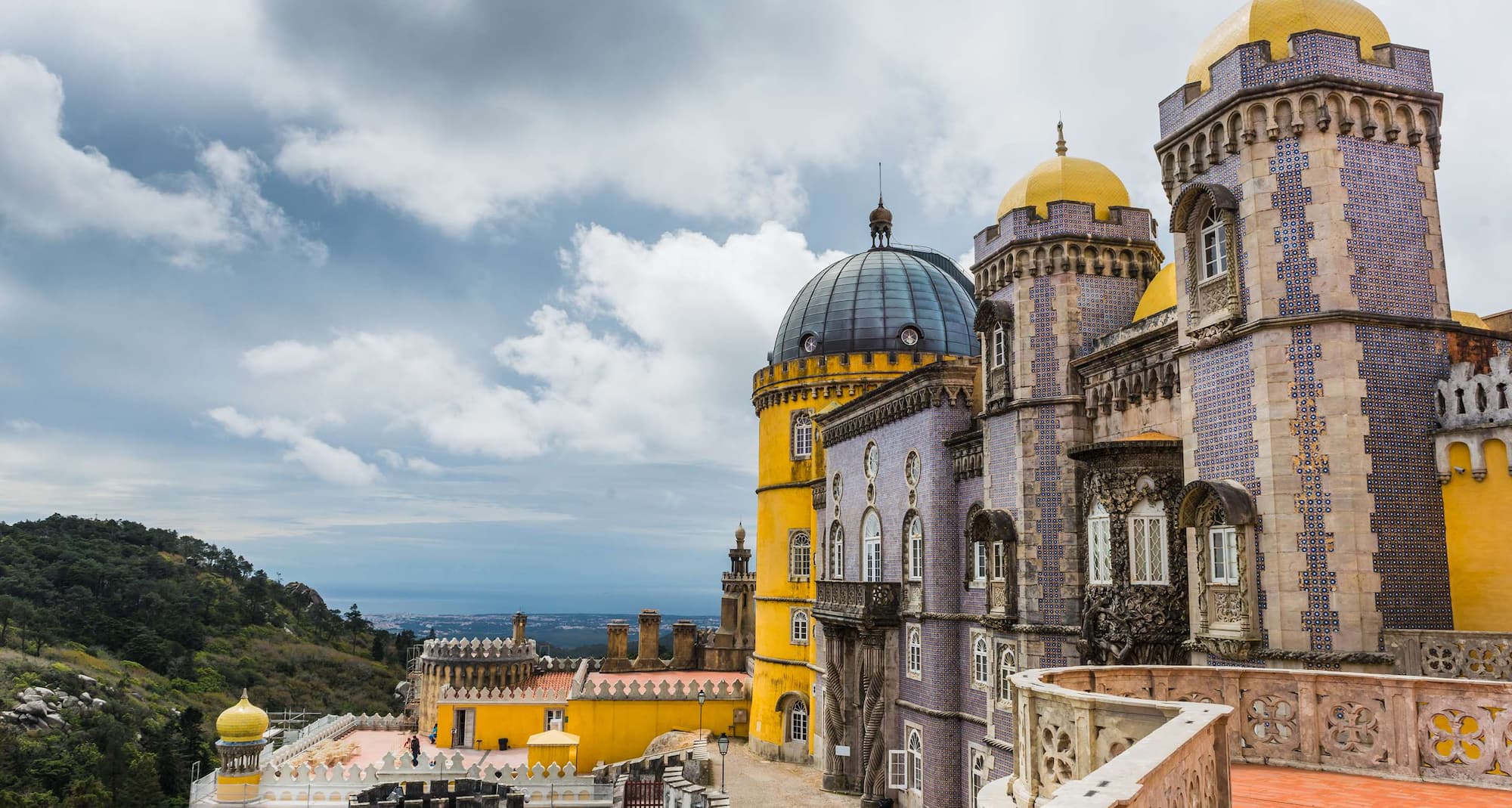 Páginas de destino - Castillo de Óbidos en Portugal