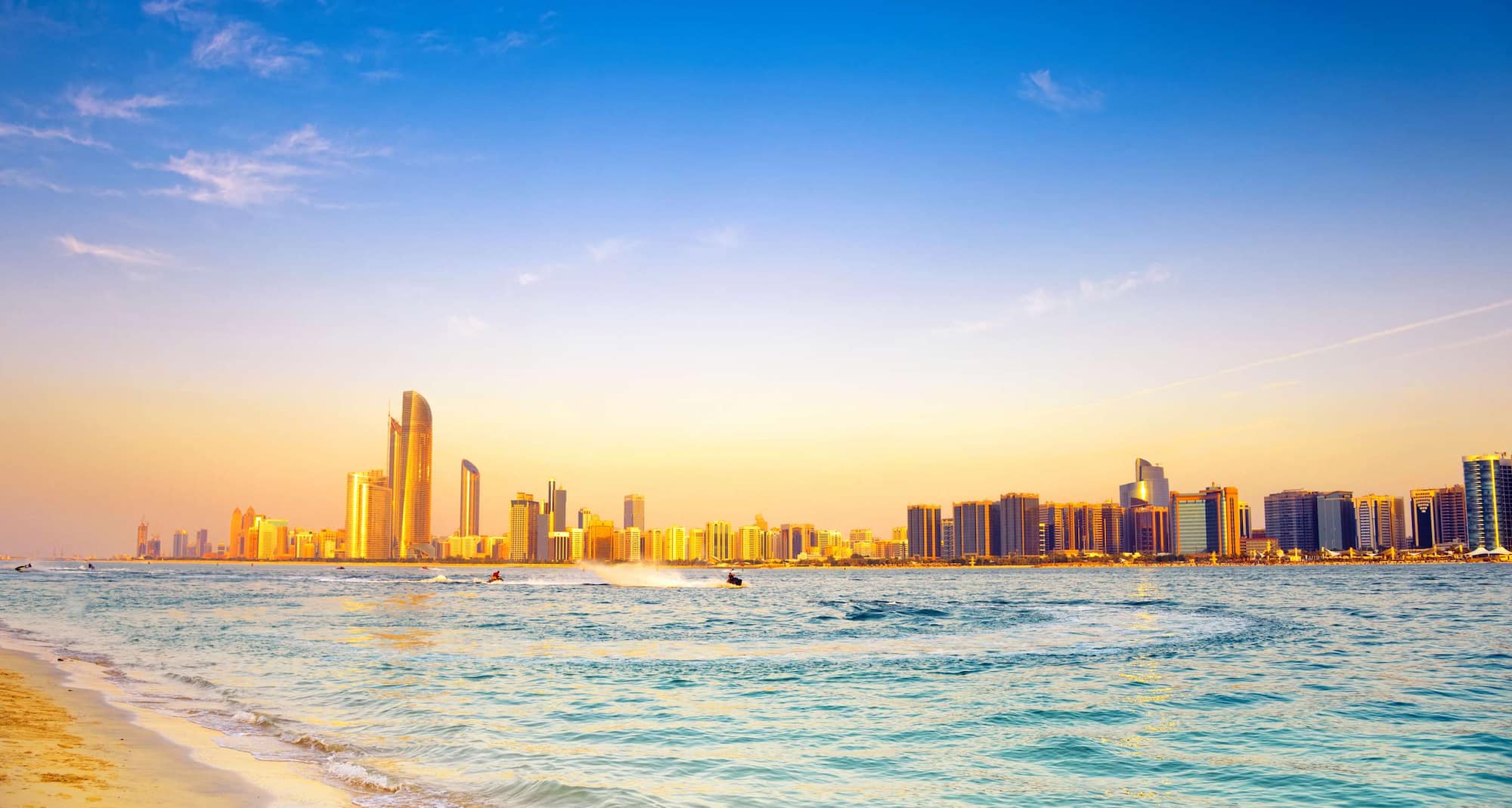 Destination Pages - Abu Dhabi skyline