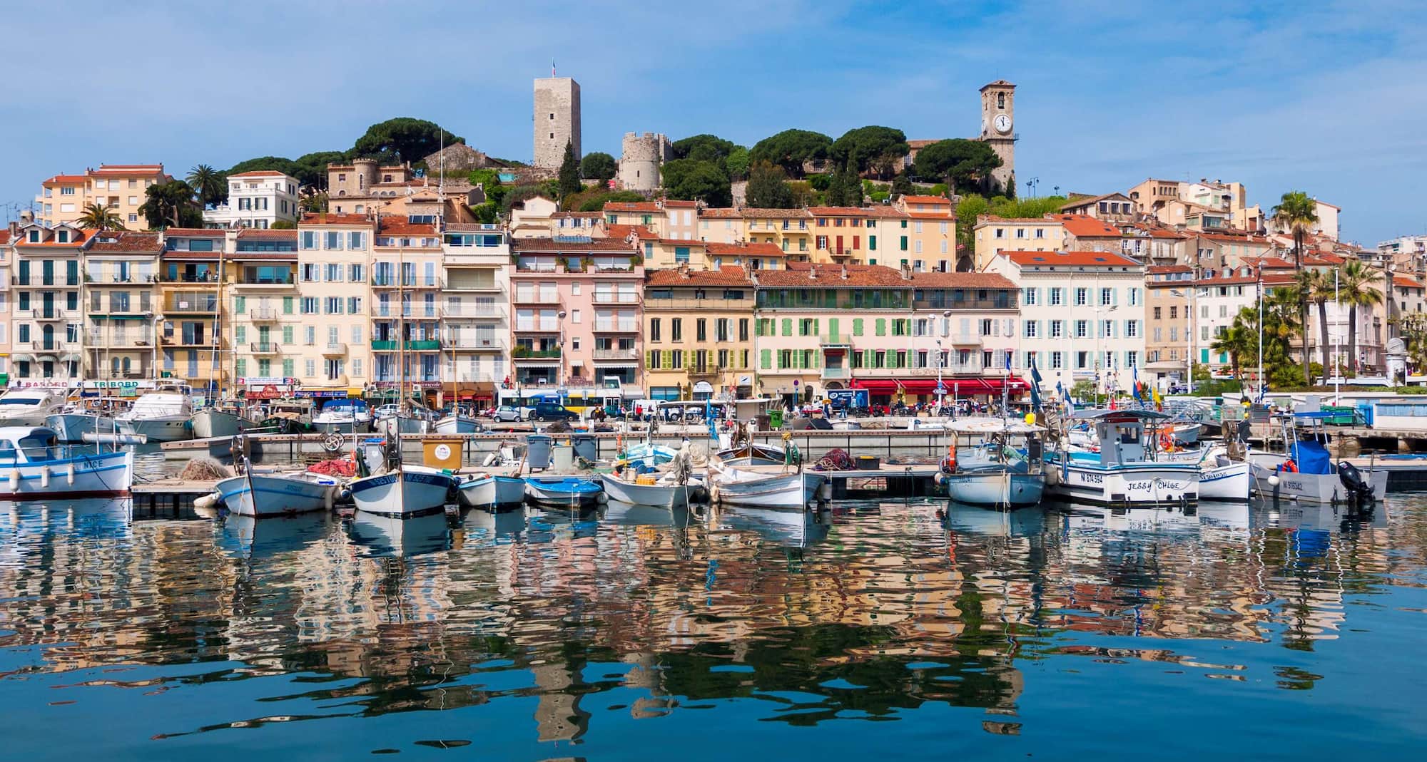 Destination Pages - Harbor and City View Cannes