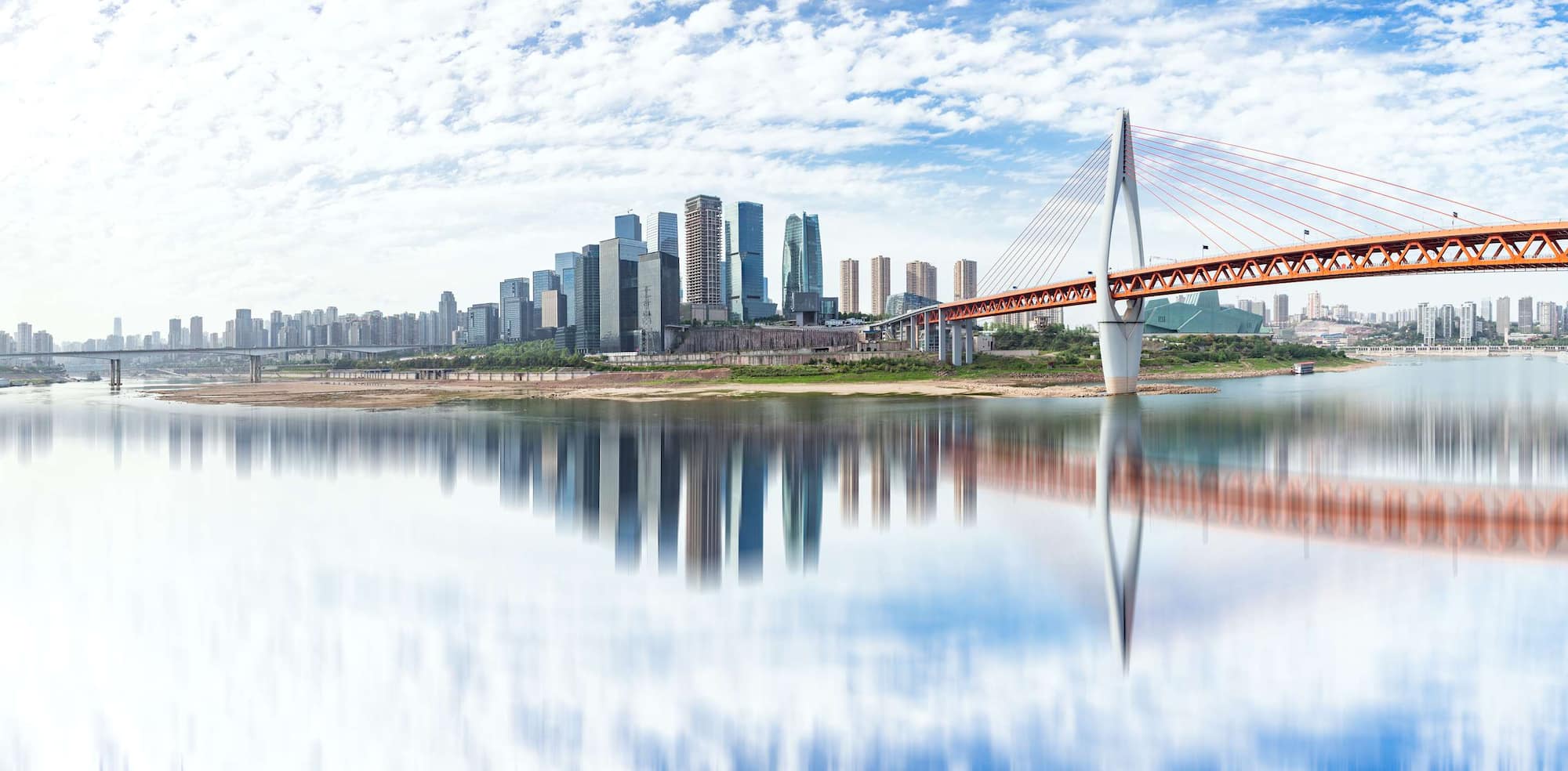 Destination Pages - Bridge and City View Chongqing