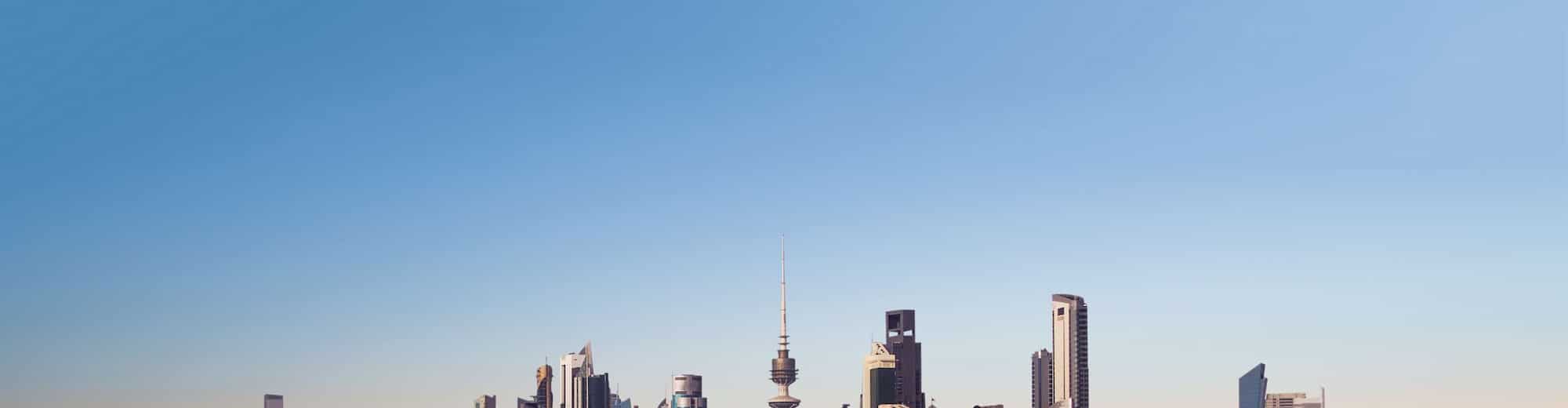 Bestemmingspagina’s - Skyline in Koeweit-Stad